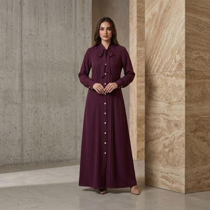 Robe Royale Crêpe Coréen