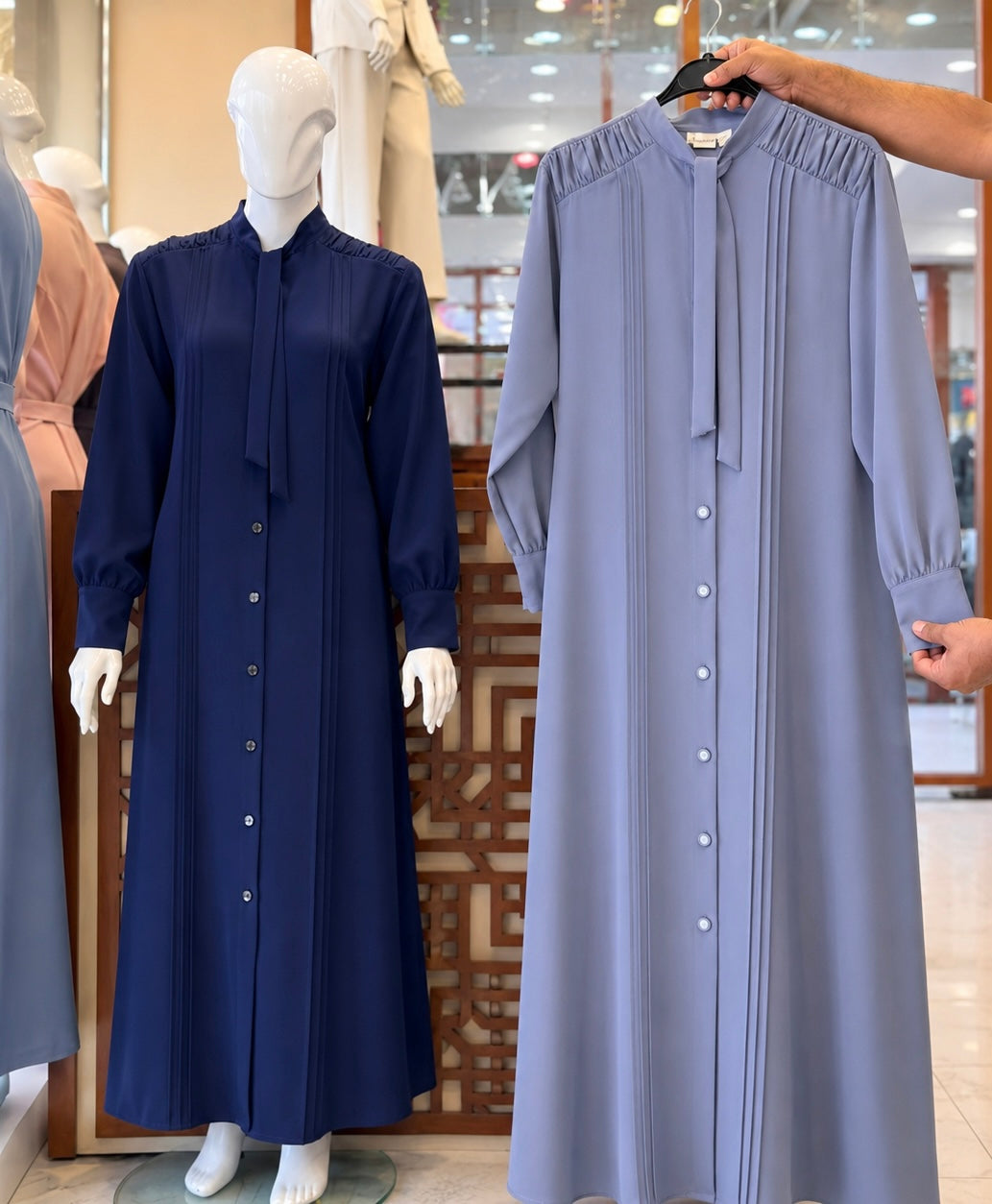 Robe Royale Crêpe Coréen